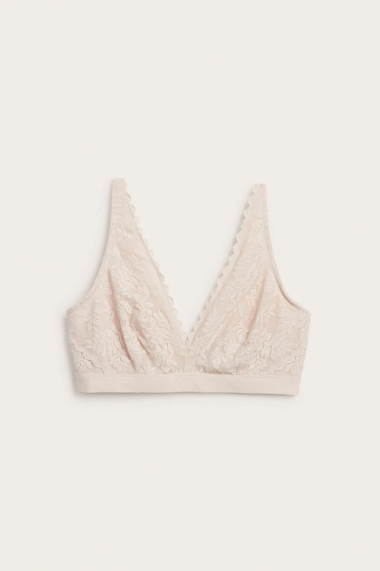 Pitsibralette | Vaaleanpunainen | Naiset | Kappahl