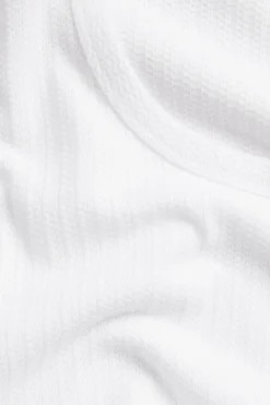 Pointelle-toppi slim fit