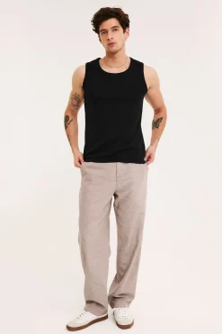 Pointelle-toppi slim fit