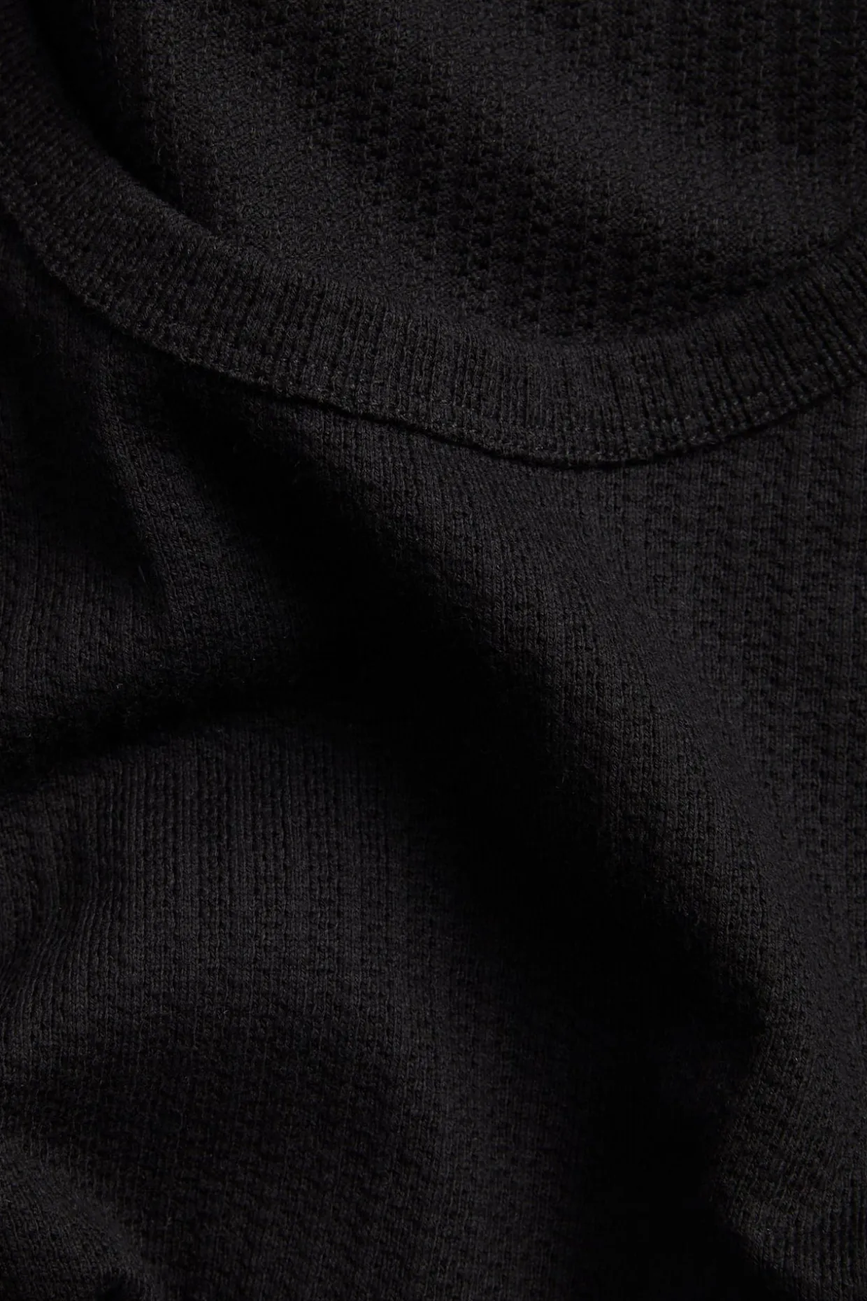 Pointelle-toppi slim fit