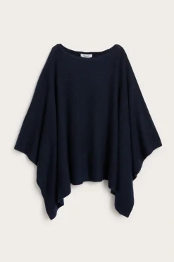 Poncho | Tummansininen | Naiset | Kappahl