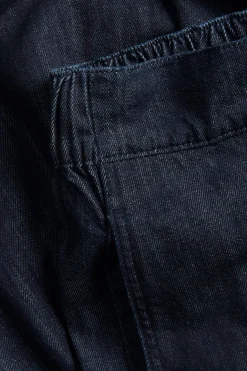 Pull-on-farkut wide fit | Tumma denim | Naiset | Kappahl