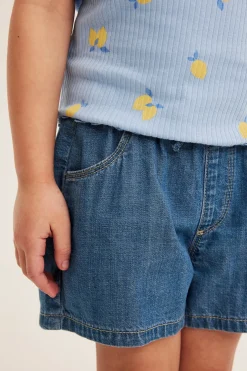 Pull-on-malliset farkkushortsit | Vaalea denim | Lapset | Kappahl