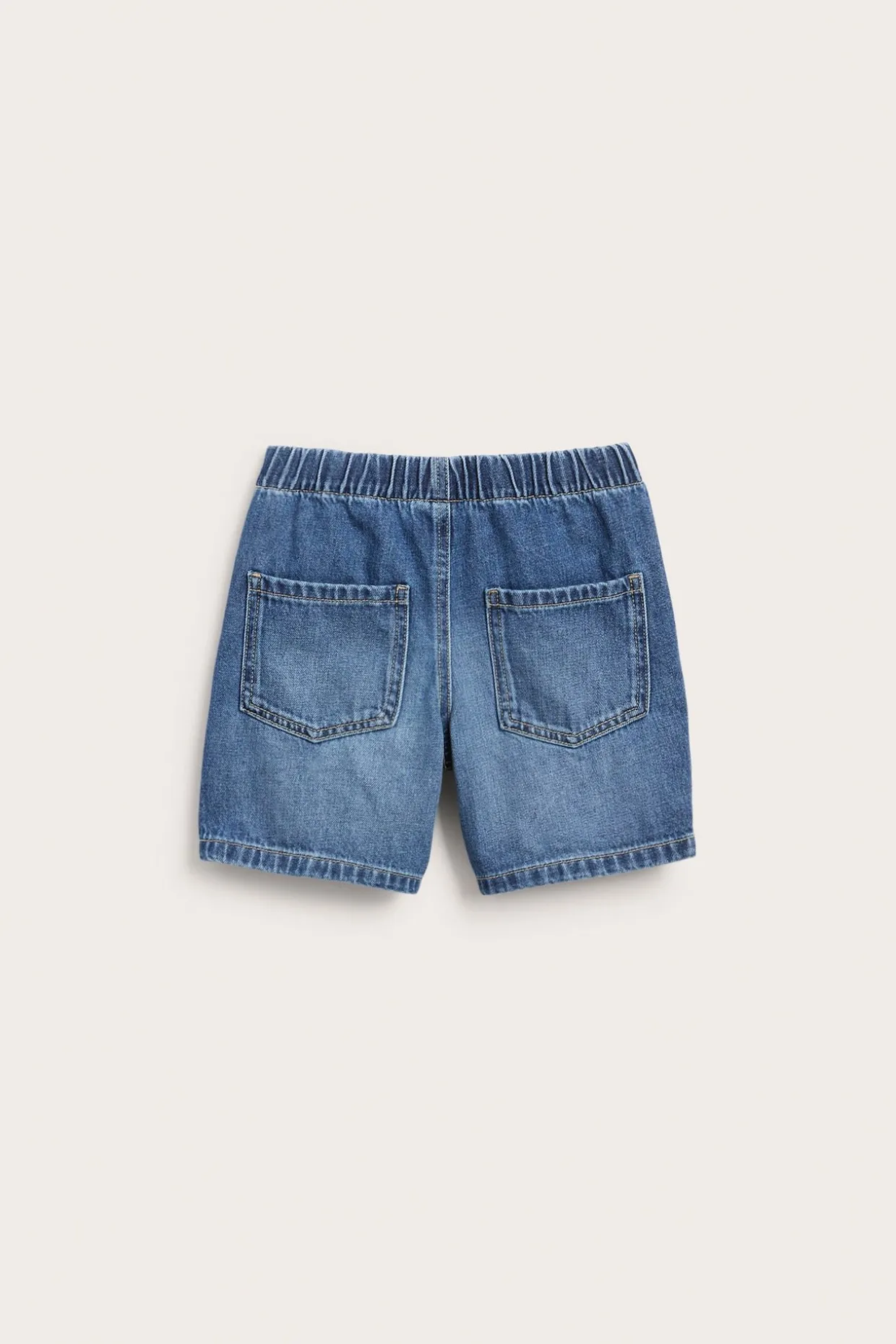 Pull-on-malliset pehmeät farkkushortsit | Tumma denim | Lapset | Kappahl