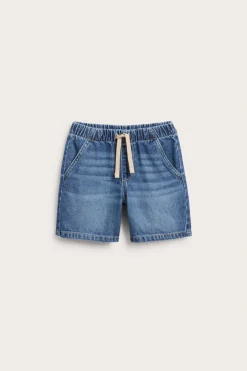 Pull-on-malliset pehmeät farkkushortsit | Tumma denim | Lapset | Kappahl