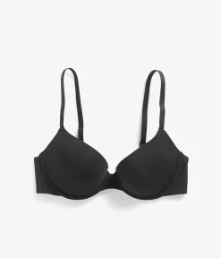 Push-up -rintaliivit micro-materiaalia | Musta | Naiset | Kappahl