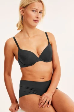 Push-up -rintaliivit micro-materiaalia | Musta | Naiset | Kappahl