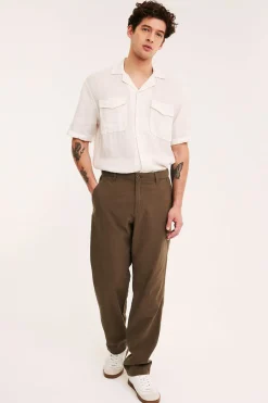 Puuvillahousut regular fit