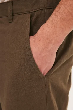 Puuvillahousut regular fit