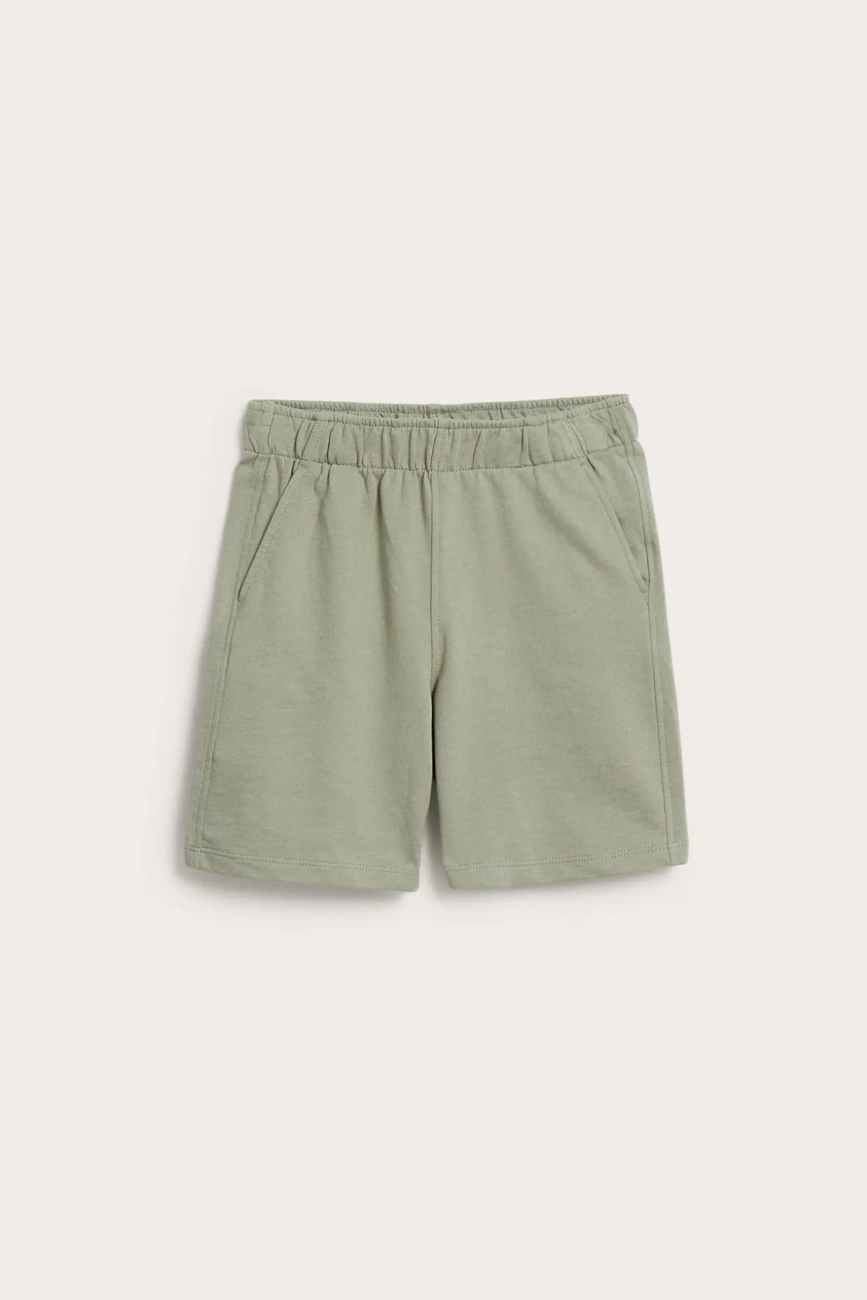 Puuvillaiset collegeshortsit | Tummanvihreä | Lapset | Kappahl