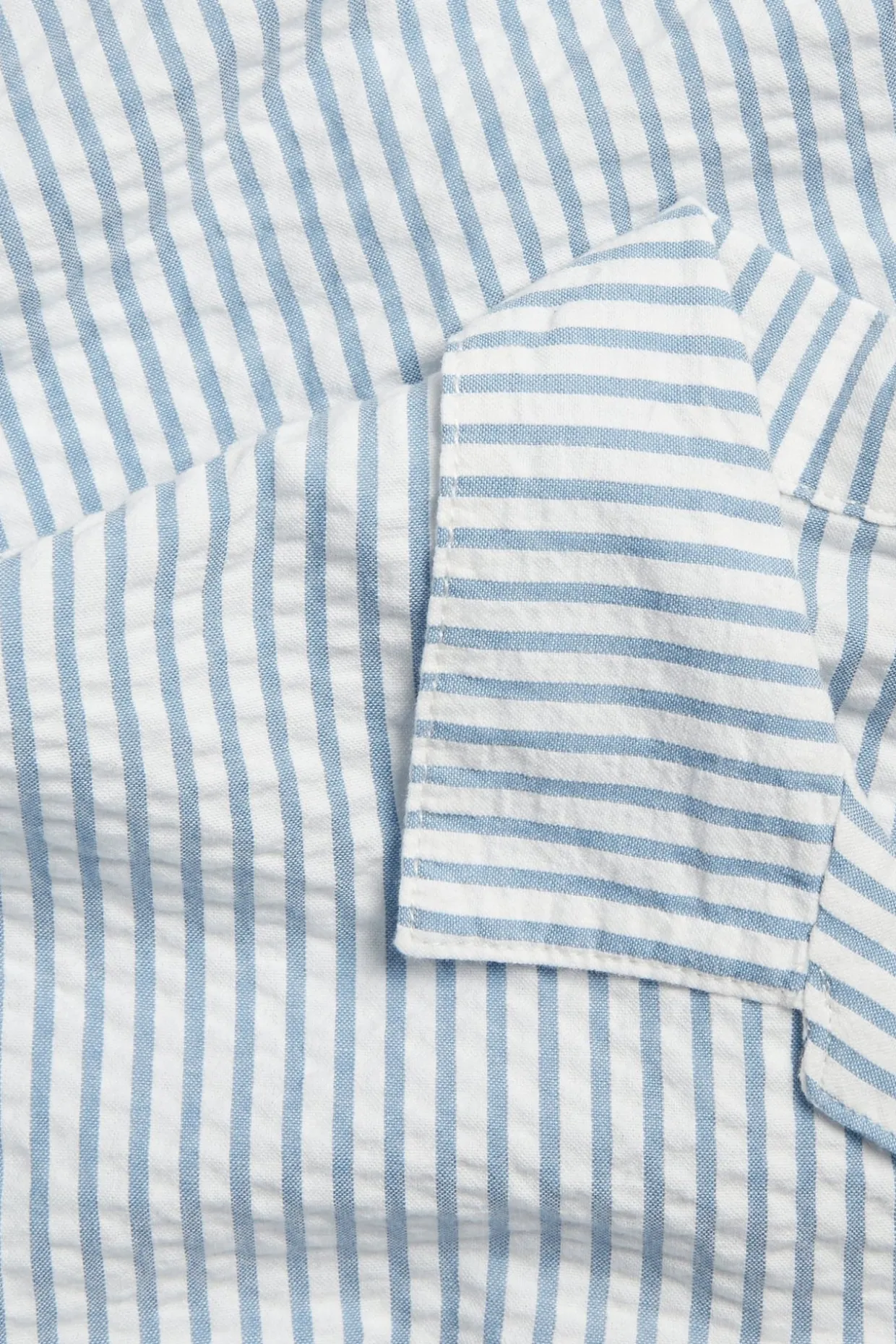Puuvillakreppiä oleva lyhythihainen paita | Sininen | Lapset | Kappahl