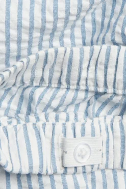 Puuvillakreppiä olevat raidalliset shortsit | Sininen | Lapset | Kappahl
