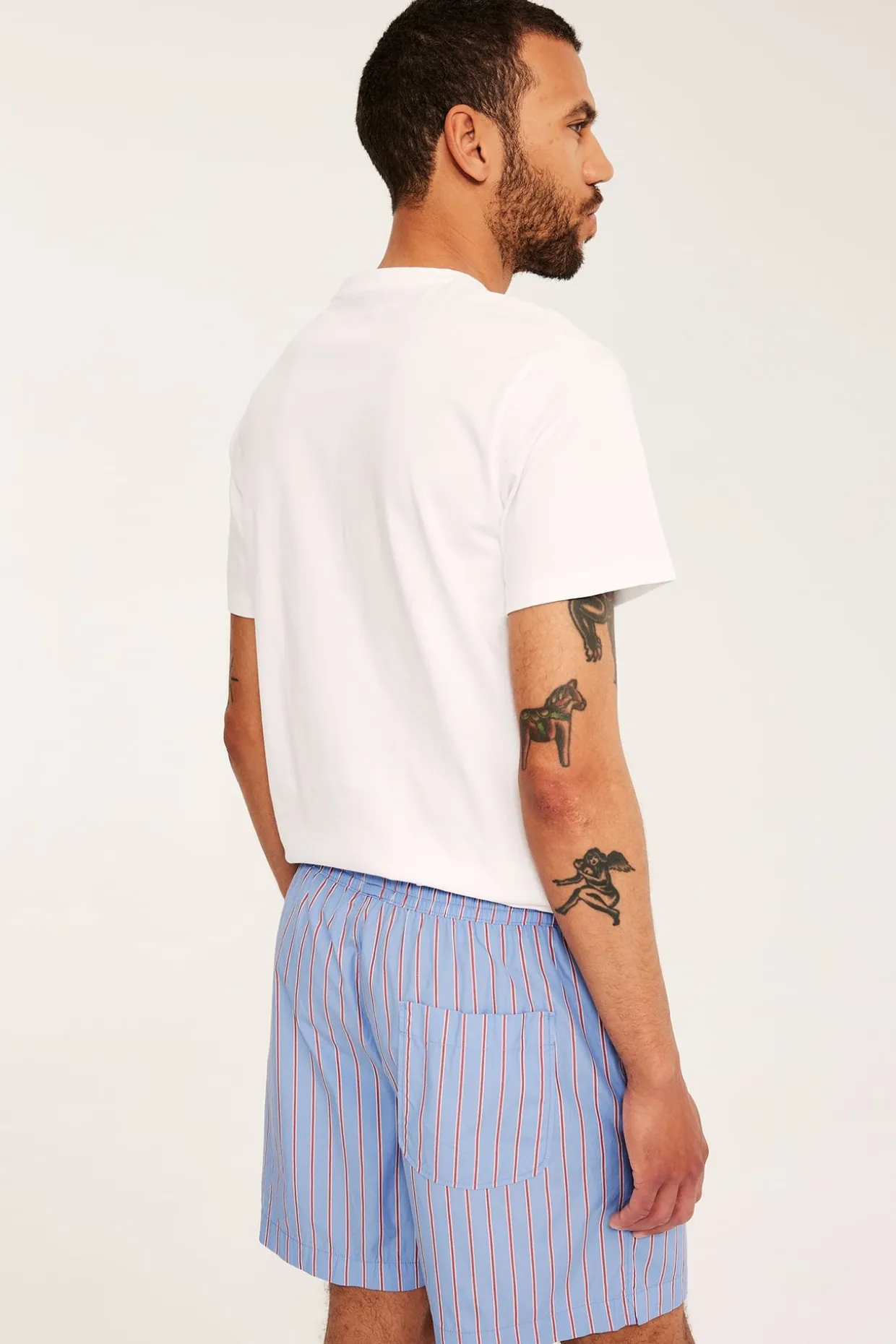 Puuvillapopliinishortsit