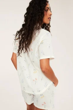 Puuvillapyjamasetti