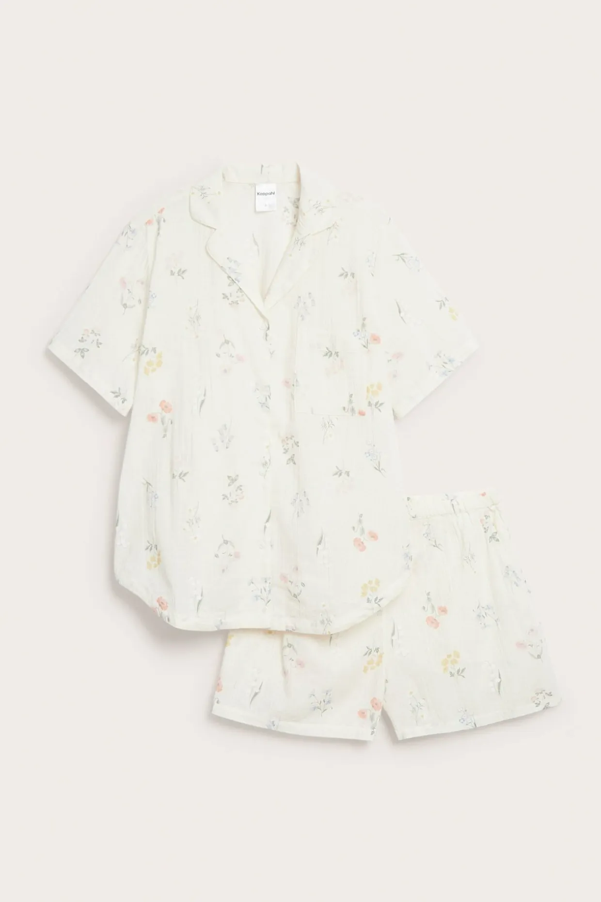 Puuvillapyjamasetti
