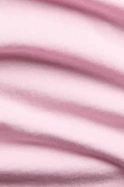 Puuvillatrikoota oleva pitkähihainen oversize-t-paita. | Pinkki | Lapset | Kappahl