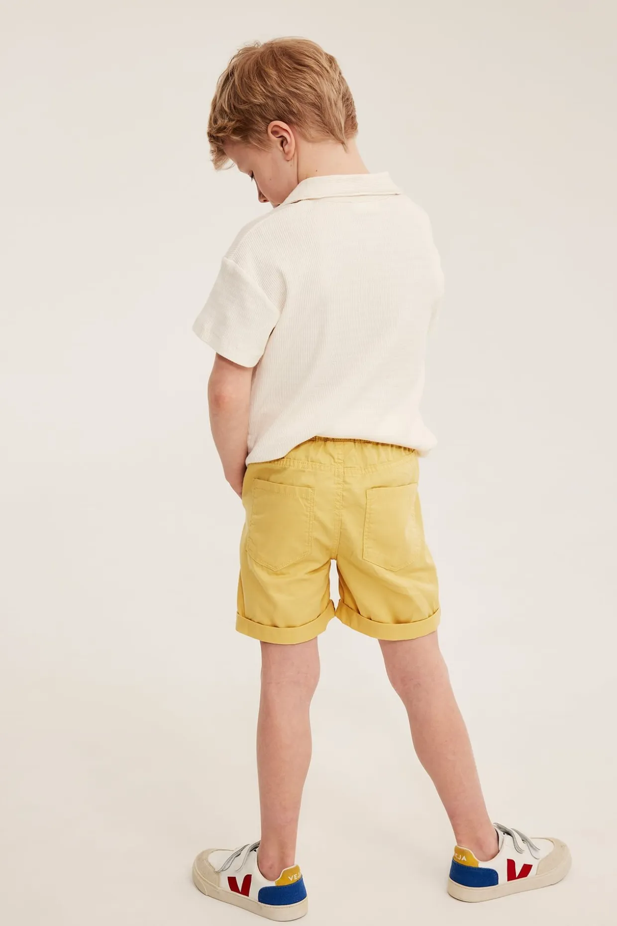Puuvillatvillishortsit | Keltainen | Lapset | Kappahl