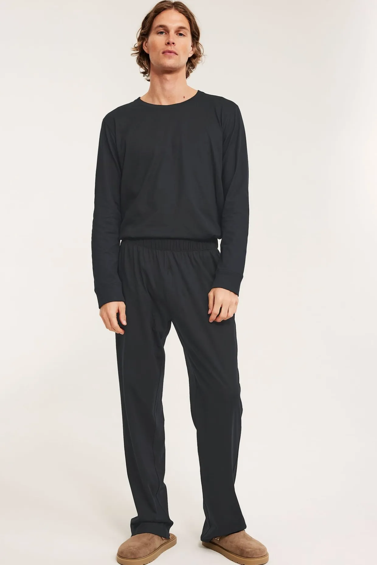 Pyjamahousut | Musta | Miehet | Kappahl