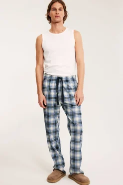 Pyjamahousut | Sininen | Miehet | Kappahl