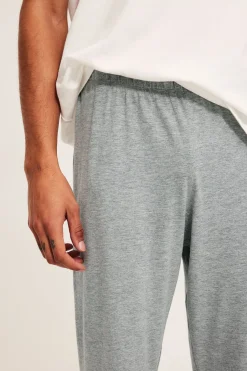 Pyjamahousut | Vaaleanharmaa | Miehet | Kappahl