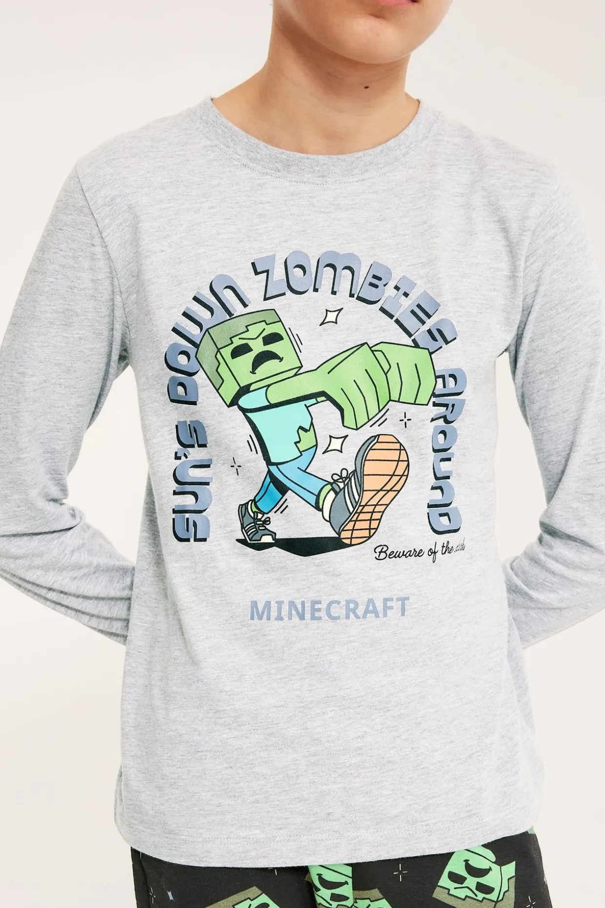 Pyjama Minecraft | Musta | Lapset | Kappahl