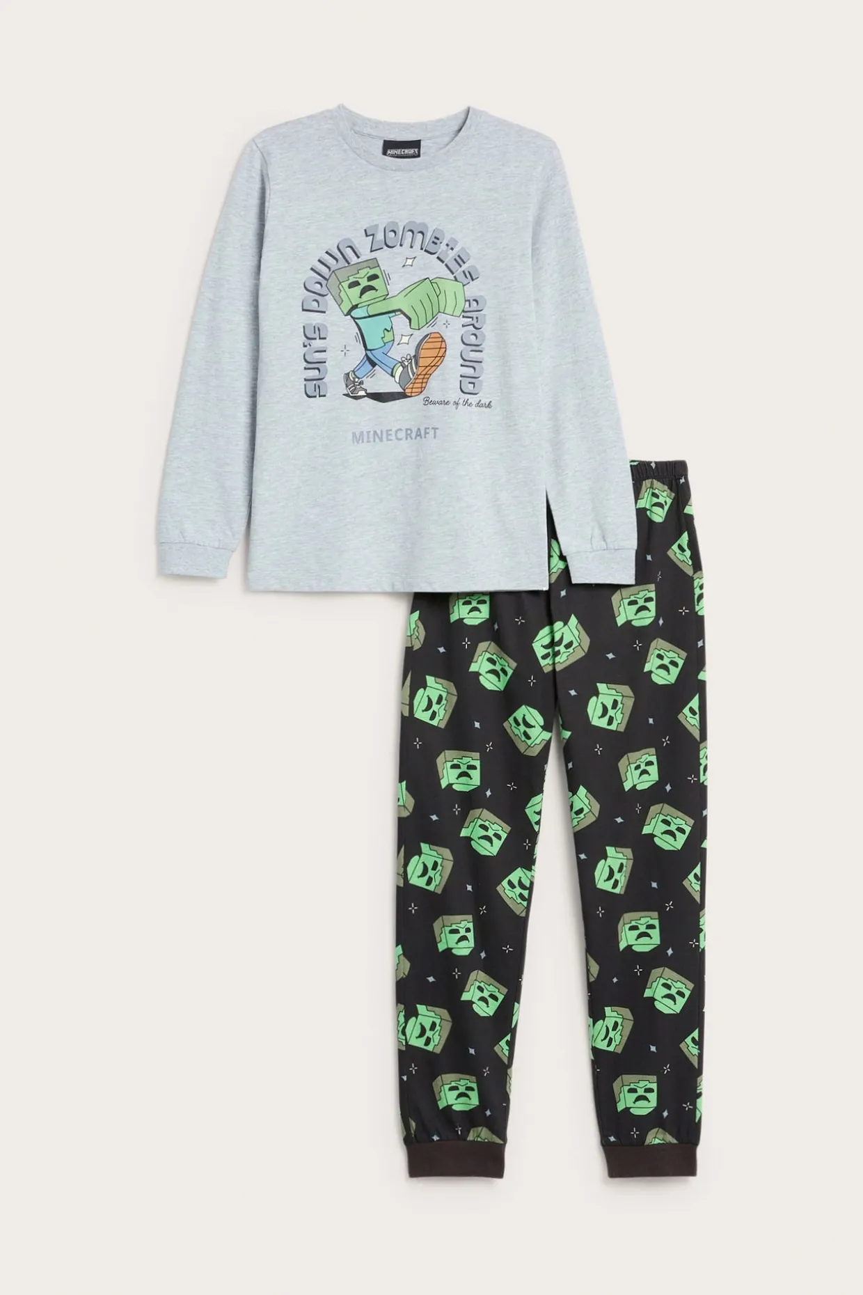 Pyjama Minecraft | Musta | Lapset | Kappahl