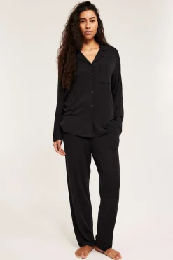 Pyjama | Musta | Naiset | Kappahl