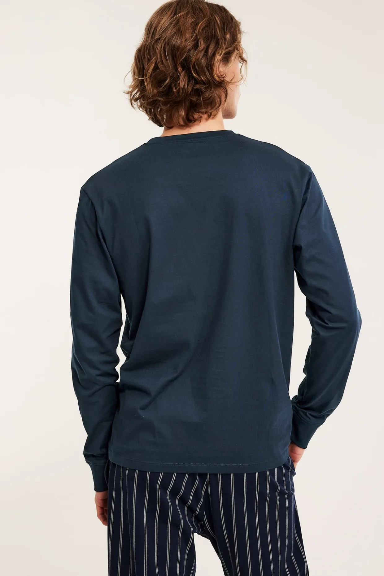 Pyjamatoppi | Tummansininen | Miehet | Kappahl