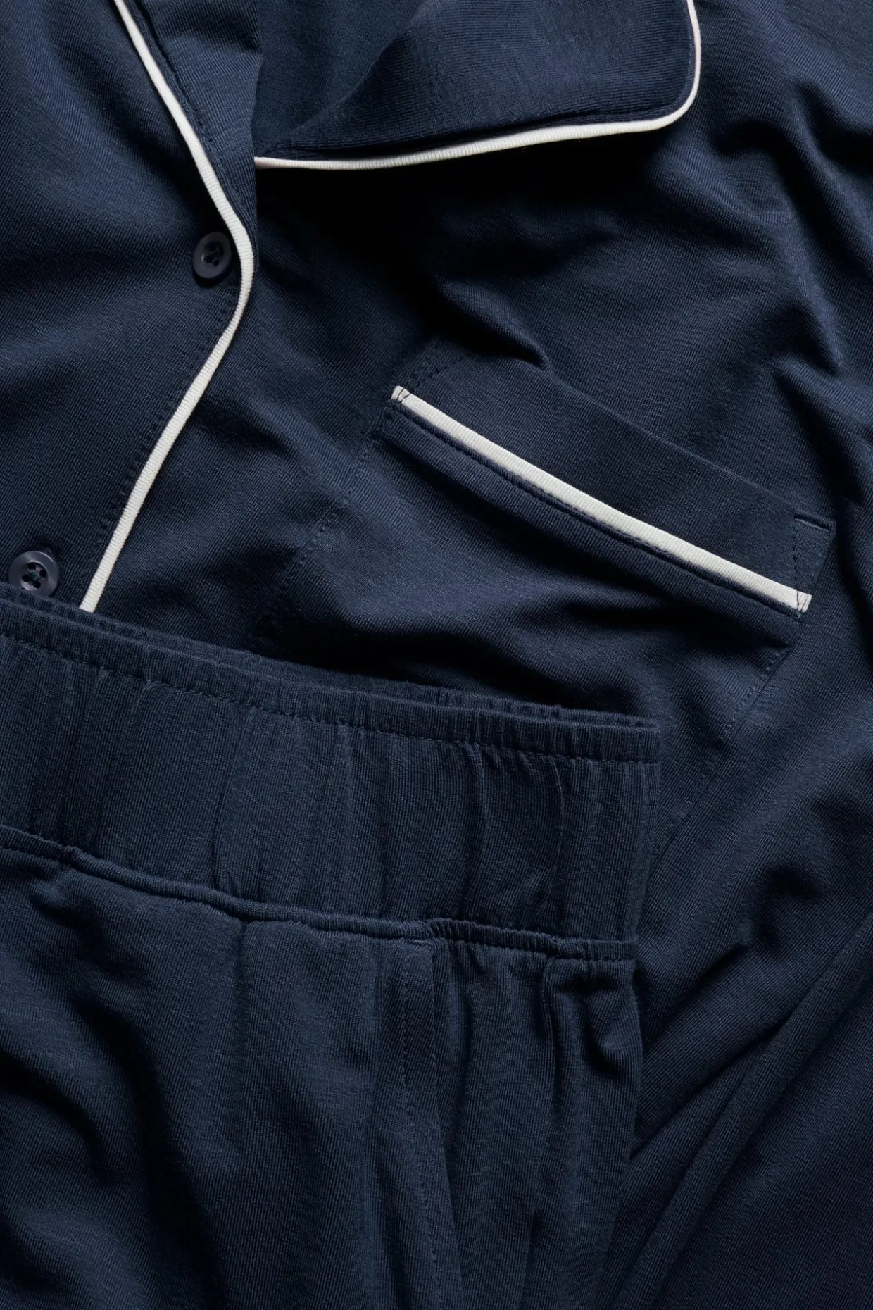 Pyjama | Tummansininen | Naiset | Kappahl
