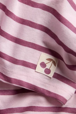 Raidallinen puuvillatrikoopaita | Pinkki | Lapset | Kappahl