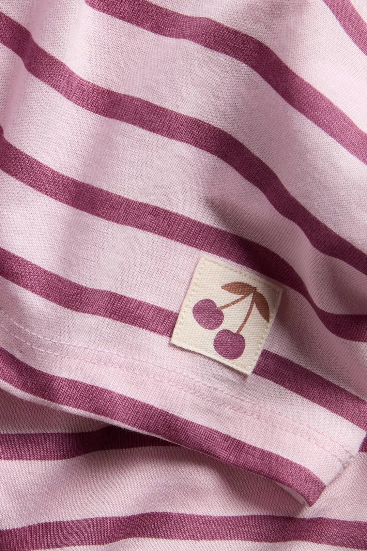 Raidallinen puuvillatrikoopaita | Pinkki | Lapset | Kappahl