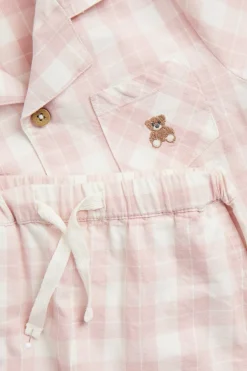 Raidallinen pyjama | Pinkki | Lapset | Newbie