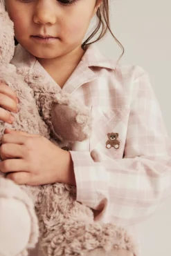 Raidallinen pyjama | Pinkki | Lapset | Newbie