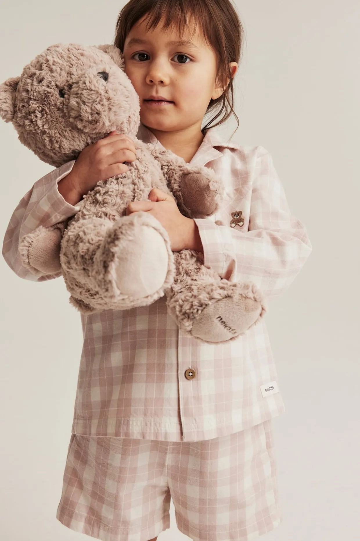 Raidallinen pyjama | Pinkki | Lapset | Newbie