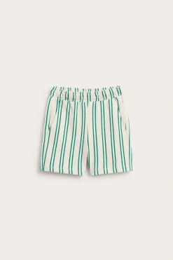 Raidalliset collegeshortsit | Vihreä | Lapset | Kappahl