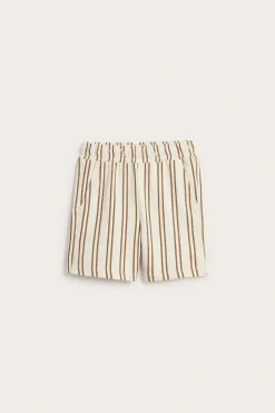 Raidalliset collegeshortsit | Vaaleanbeige | Lapset | Kappahl