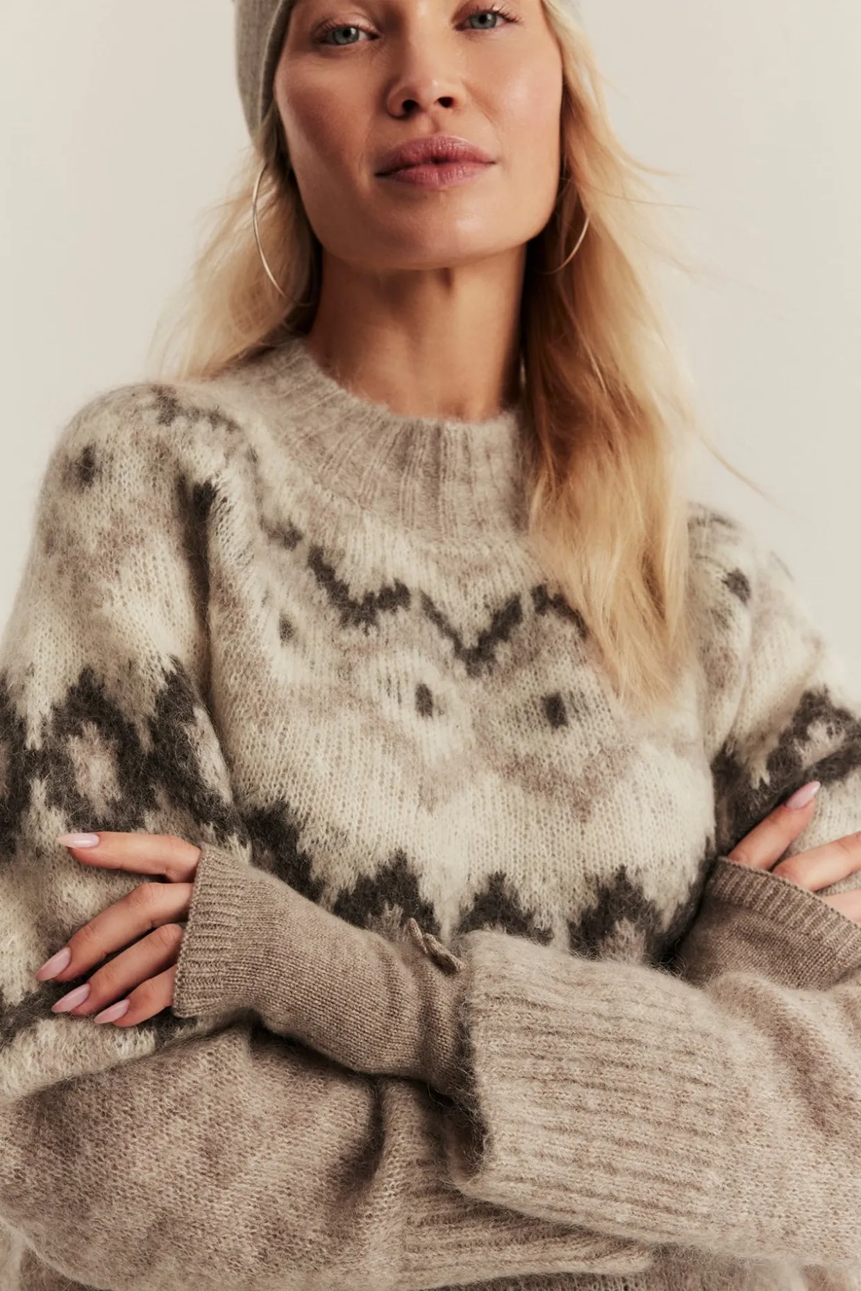 Rannelämmittimet, Newbie Woman | Meleerattu beige | Lapset | Newbie