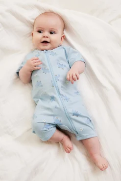 Rapuaiheiset pyjamat, 2-pack | Sininen | Vauvat | Kappahl
