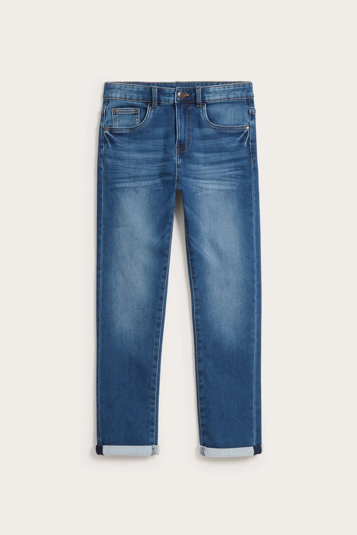 Relaxed jeans jogger denim | Denim | Lapset | Kappahl