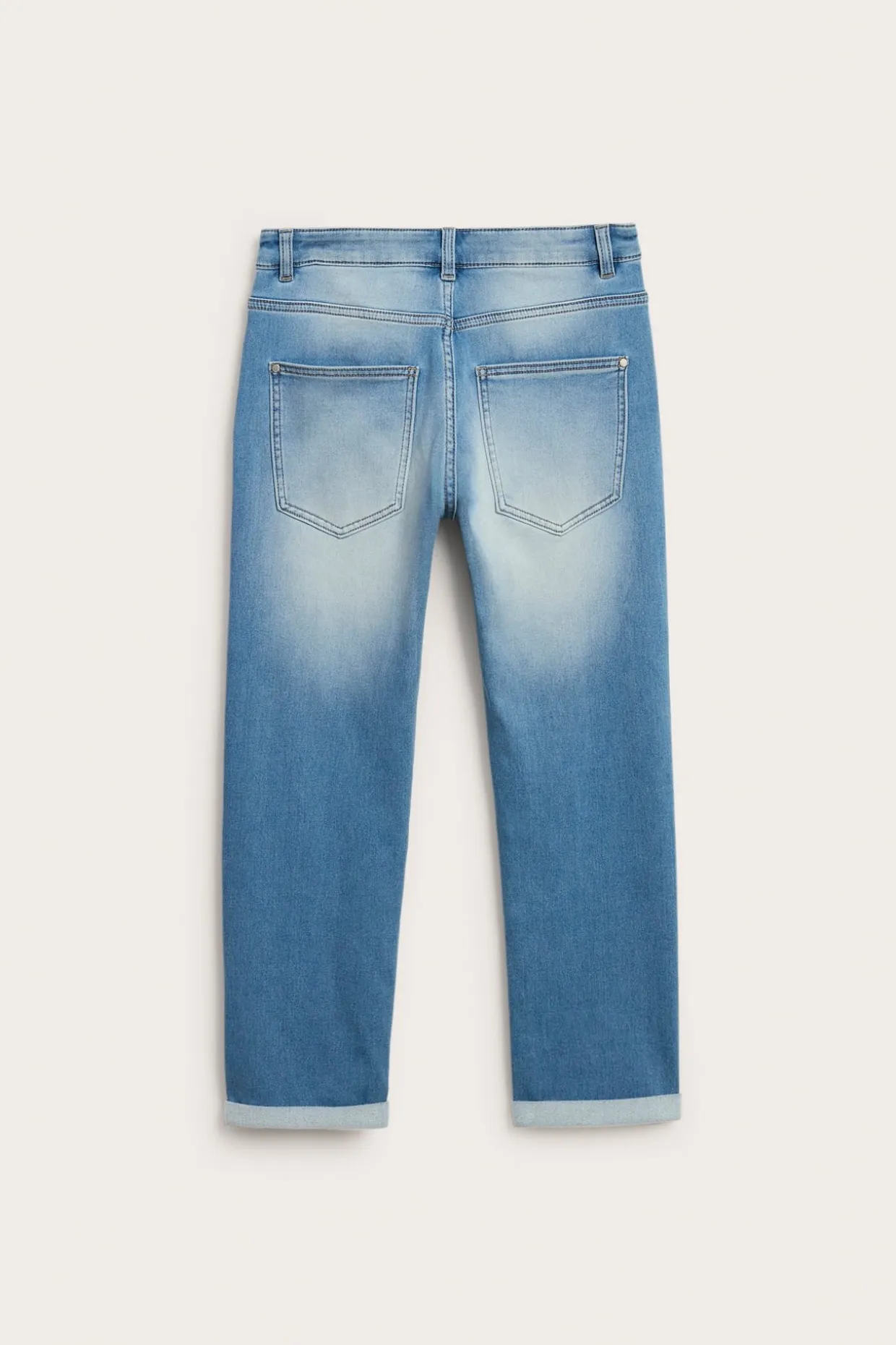 Relaxed jeans jogger denim | Vaalea denim | Lapset | Kappahl