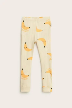 Ribatut leggingsit | Beige | Lapset | Kappahl