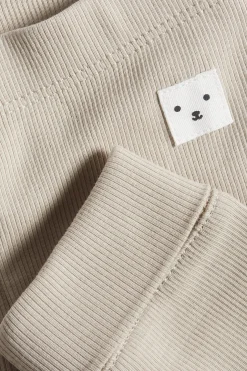 Ribatut leggingsit | Beige | Vauvat | Kappahl