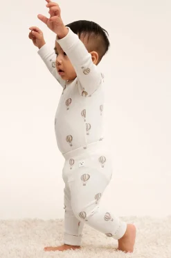 Ribatut leggingsit | Beige | Vauvat | Kappahl