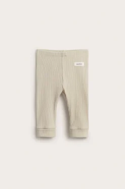 Ribatut leggingsit | Beige | Vauvat | Newbie