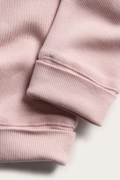 Ribatut leggingsit, joiden pituus on säädettävissä | Pinkki | Vauvat | Kappahl