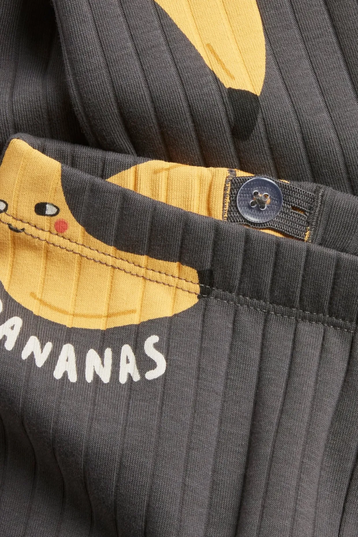 Ribatut leggingsit | Musta | Lapset | Kappahl