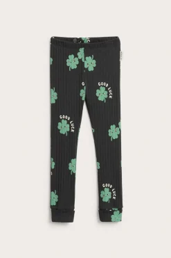 Ribatut leggingsit | Musta | Lapset | Kappahl