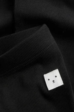 Ribatut leggingsit | Musta | Vauvat | Kappahl