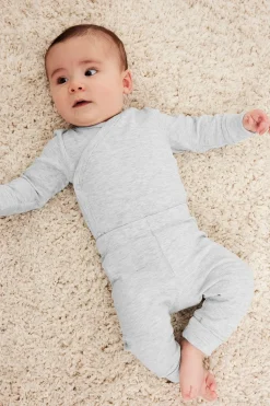 Ribatut leggingsit | Vaaleanharmaa | Vauvat | Kappahl