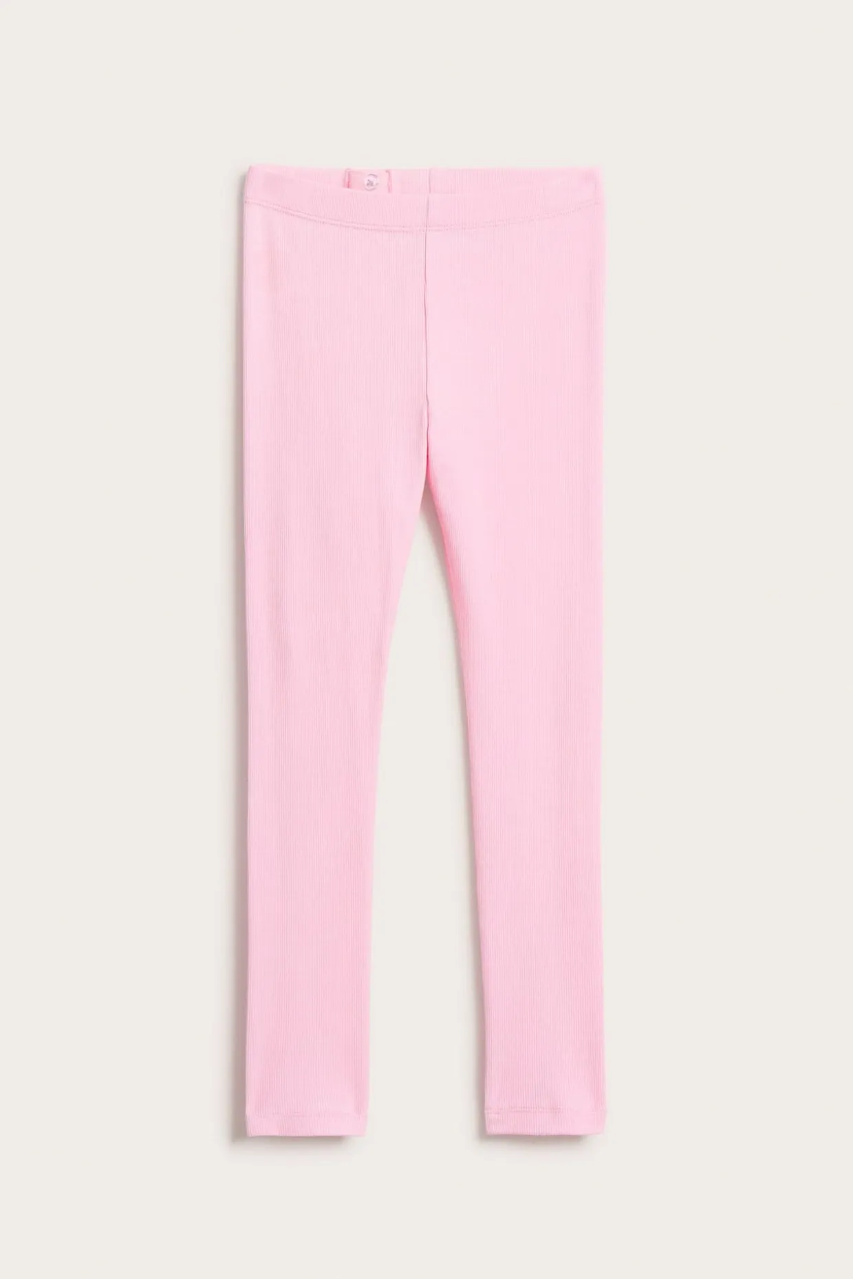 Ribatut leggingsit | Vaaleanpunainen | Lapset | Kappahl